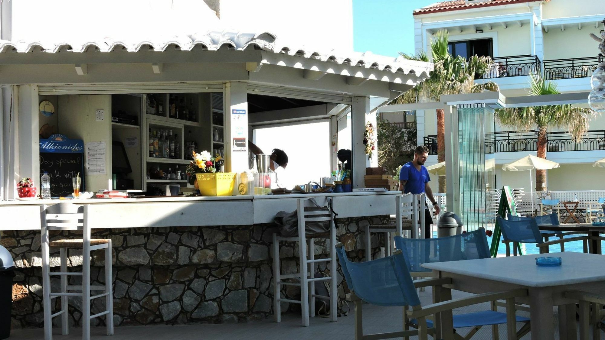 Alkionides Seaside Hotel ปลาเตเนียส ภายนอก รูปภาพ